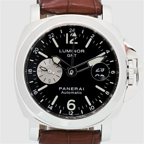 panerai luminor gmt on wrist|panerai luminor gmt 44mm price.